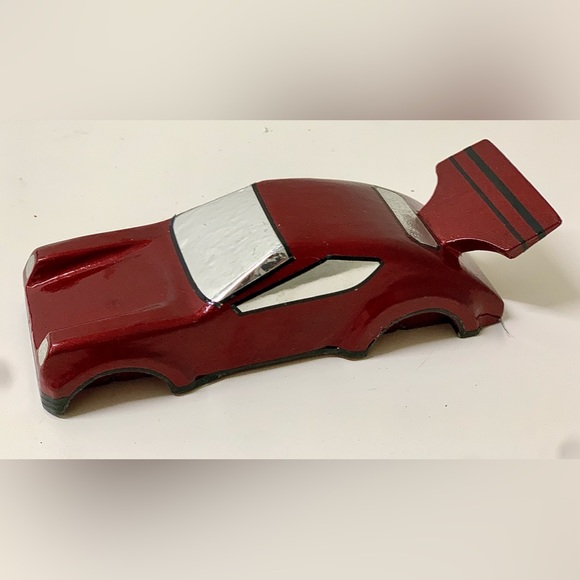 1980s Vintage Hand Crafted Homemade Pinewood Derby Race Car - Picture 11 of 11